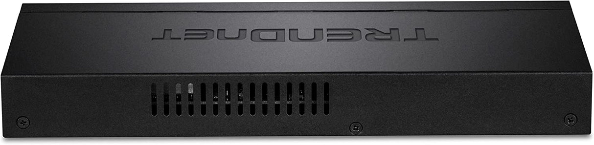 TRENDnet 8-Port Gigabit PoE+ Switch, 65W PoE Power Budget, 16Gbps Switching Capacity, IEEE 802.1p QoS, DSCP Pass-Through Support, Fanless, Wall Mountable, Lifetime Protection, Black, TPE-TG83 65W 8-Port
