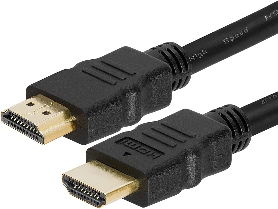 StarTech.com 8 ft High Speed HDMI Cable – Ultra HD 4k x 2k HDMI Cable – HDMI to HDMI M/M - 8ft HDMI 1.4 Cable - Audio/Video Gold-Plated (HDMM8) Black 8 ft / 2.5m HDMI Cable