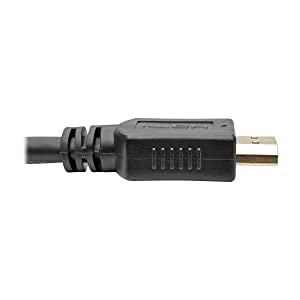 Tripp Lite High-Speed HDMI Cable with Digital Video and Audio, 1080p (M/M), Black, 40 ft. (P568-040) 40 ft. Standard