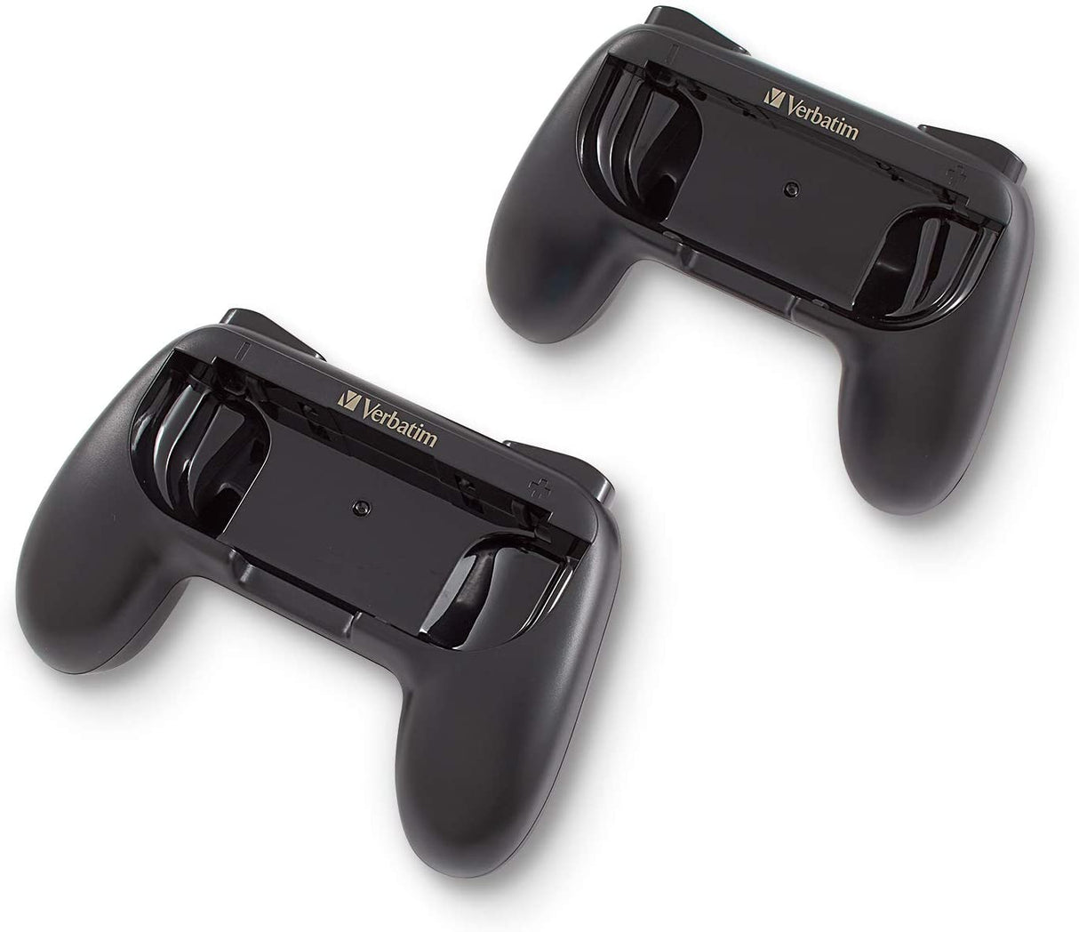 Verbatim Controller Grips for use with Nintendo Switch Joy-Con Controllers – Black