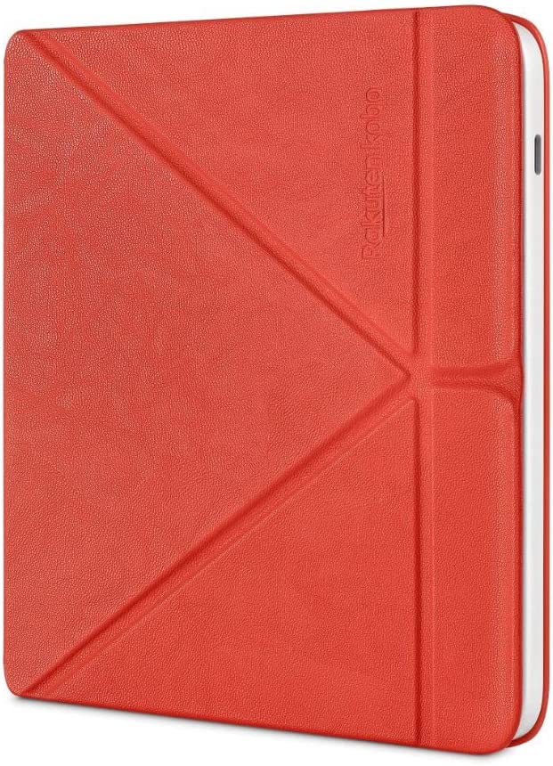 Kobo Libra 2 SleepCover Case | Poppy Red | Sleep/Wake Technology & Libra 2 SleepCover Case | Slate Blue | Sleep/Wake Technology | Built-in 2-Way Stand | Vegan Leather