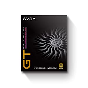 EVGA SuperNOVA 750 GT, 80 Plus Gold 750W, Fully Modular, Auto Eco Mode with FDB Fan, 7 Year Warranty, Includes Power ON Self Tester, Compact 150mm Size, Power Supply 220-GT-0750-Y1 GT 750W