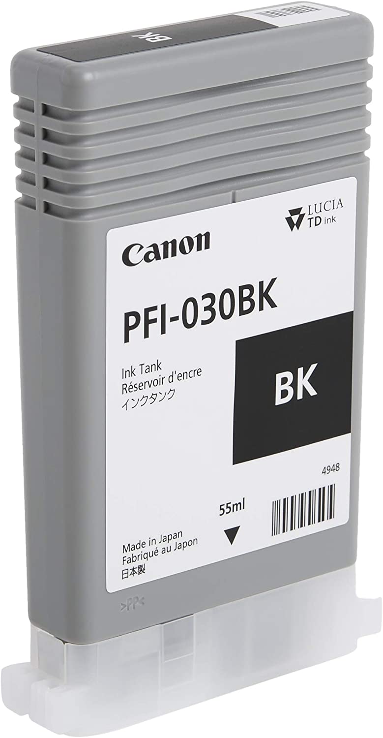 Black Ink 55ml (PFI-030BK) for Canon imagePROGRAF TA-20 and TA-30