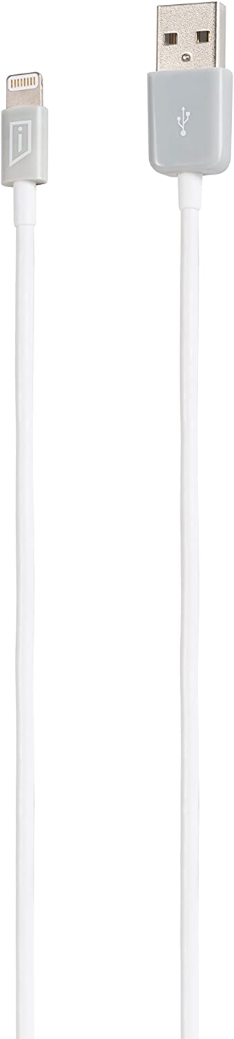 iStore Lightning Sync/Charge Cable, 1.6 Feet, White Grey (ACC99805CAI)
