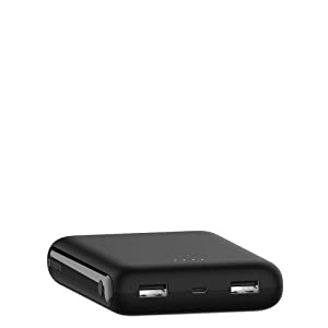 mophie Power Boost XL - Portable Charger with Universal Compatibility - Made for Smartphones, Tablets, and Other USB Devices - Black (401103679) XL Black