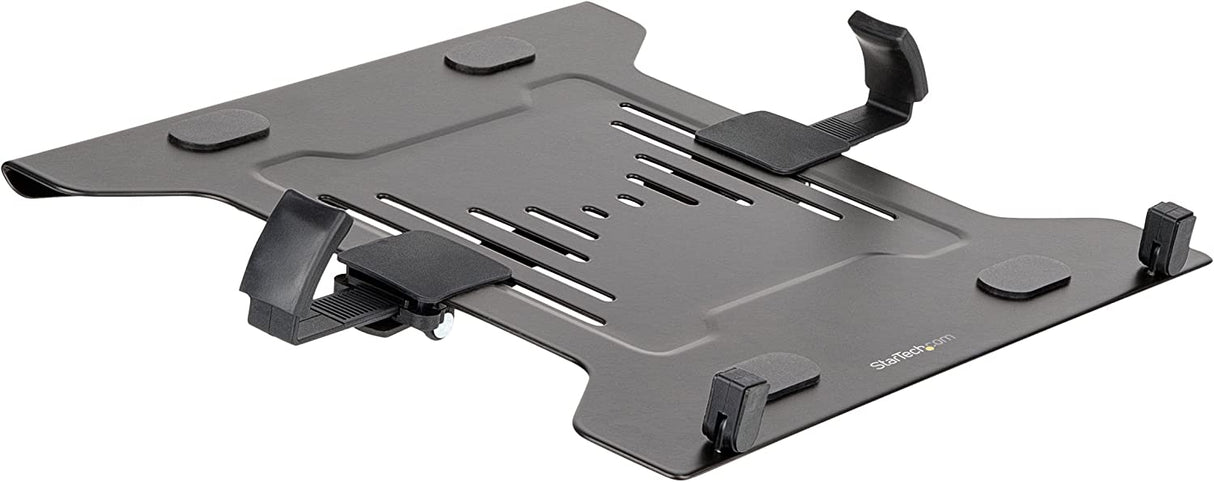 StarTech.com Laptop Arm Mounting Tray, 2" x 16.5" x 11", Black