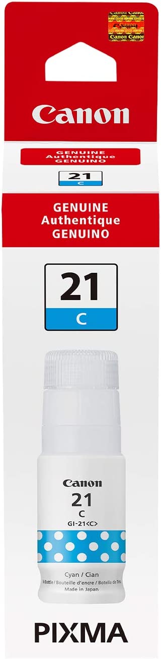Canon GI-21 Cyan Ink Bottle