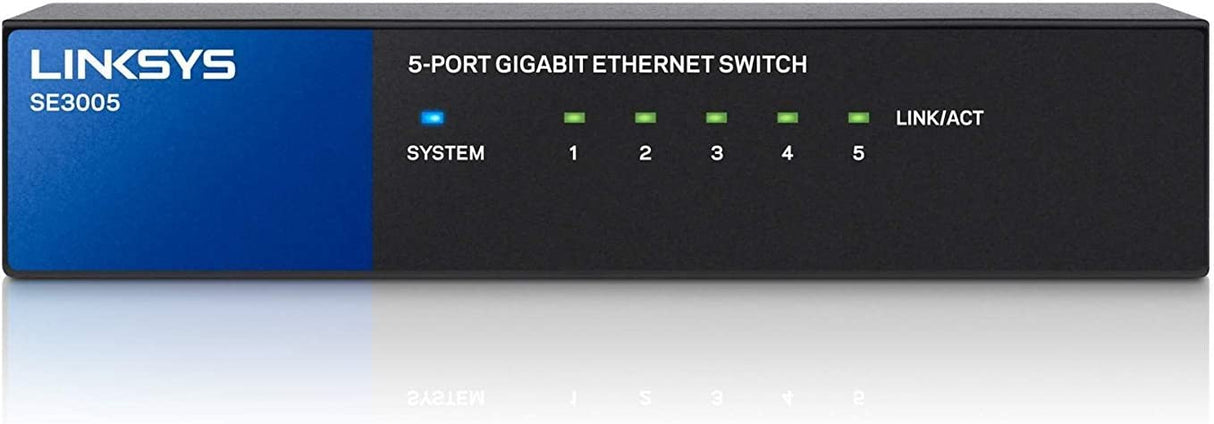Linksys SE3005-CA 5Port Gigabit Metal Ethernet