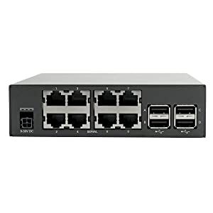 Tripp Lite 8-Port Console Server Built-In Modem Dual GbE NIC Flash Dual SIM (B093-008-2E4U-M) Built-in Modem 8-Port
