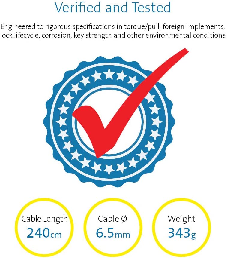 Kensington Desktop & Peripherals Locking Kit 2.0, Black (K64424WW)