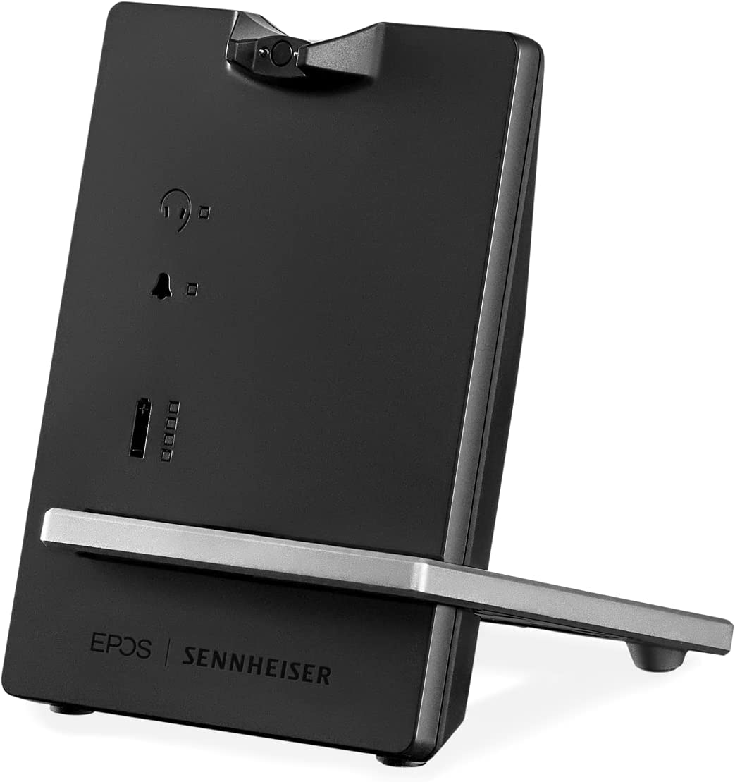 EPOS Enterprise | Sennheiser Impact D 10 USB ML II (1000999) Wireless DECT Mono Ear Convertible Headset for Direct Connection to a PC/Softphone, Black