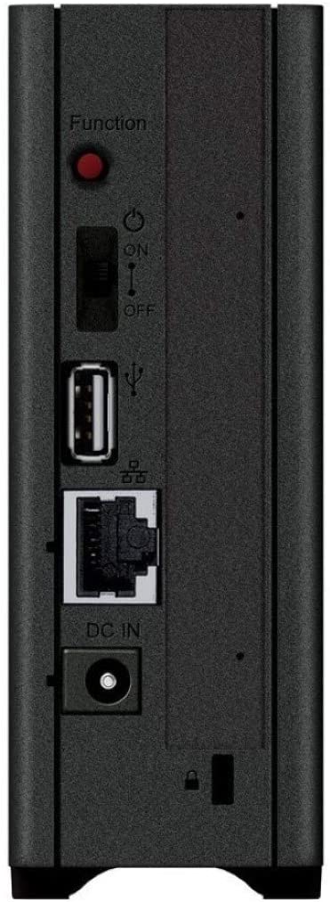 BUFFALO LinkStation 210 4TB Home Office Private Cloud Data Storage with Hard Drives Included LinkStation 210 – 1 Drive Bay 4 TB