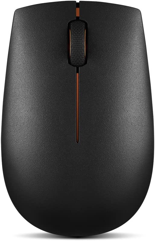 Lenovo 300 Wireless Compact Mouse, Black, 1000 dpi, Ultra-portable design, Up to 12 months battery life, GX30K79402