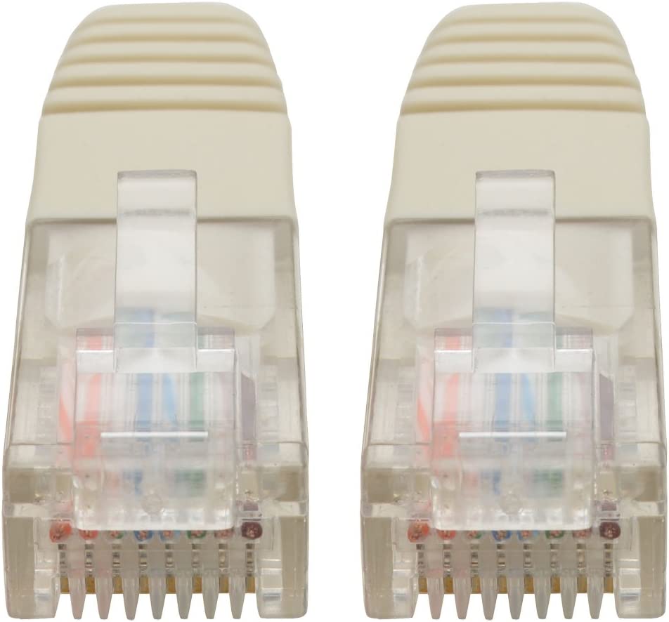 Tripp Lite Cat5e 350MHz Molded Patch Cable (RJ45 M/M) - White, 6-ft.(N002-006-WH) 6 feet White