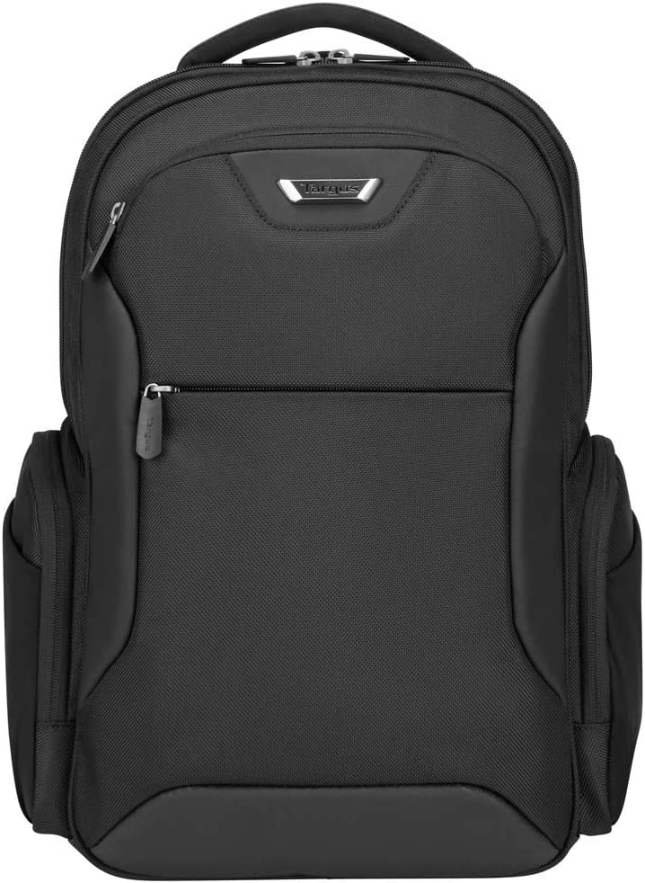 Targus Corporate Traveler Checkpoint-Friendly Professional Business Laptop Backpack with Protective Sleeve for 15.6-Inch Laptop, Black (CUCT02B) 15.6 inch Backpack