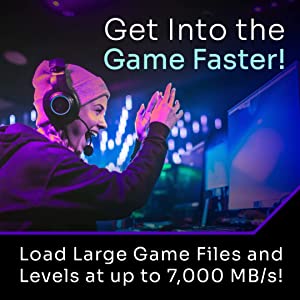 Solidigm™ P44 Pro Series 512GB PCIe GEN 4 NVMe 4.0 x4 M.2 2280 3D NAND Internal Solid-State Drive, Read/Write Speed up to 7000MB/s and 4700MB/s, SSDPFKKW512H7X1…