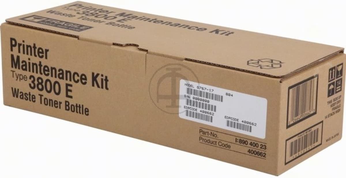 Ricoh 400662 Aficio CL7000 Waste Bottle in Retail Packaging