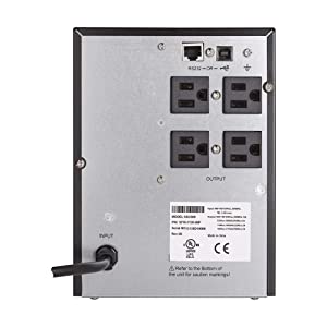 Eaton 5SC500 Pure Sinewave UPS Battery Backup, 500VA / 350W, AVR, LCD Display, Line Interactive 5SC Power Supply 500VA