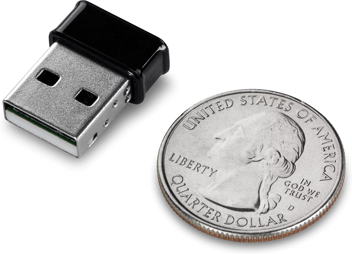 TRENDnet - TEW-808UBM Micro AC1200 Wireless USB Adapter, MU-MIMO, Dual Band Support 2.4GHz/5GHz, Supports Windows/Mac, TEW-808UBM Black AC1200 Micro USB