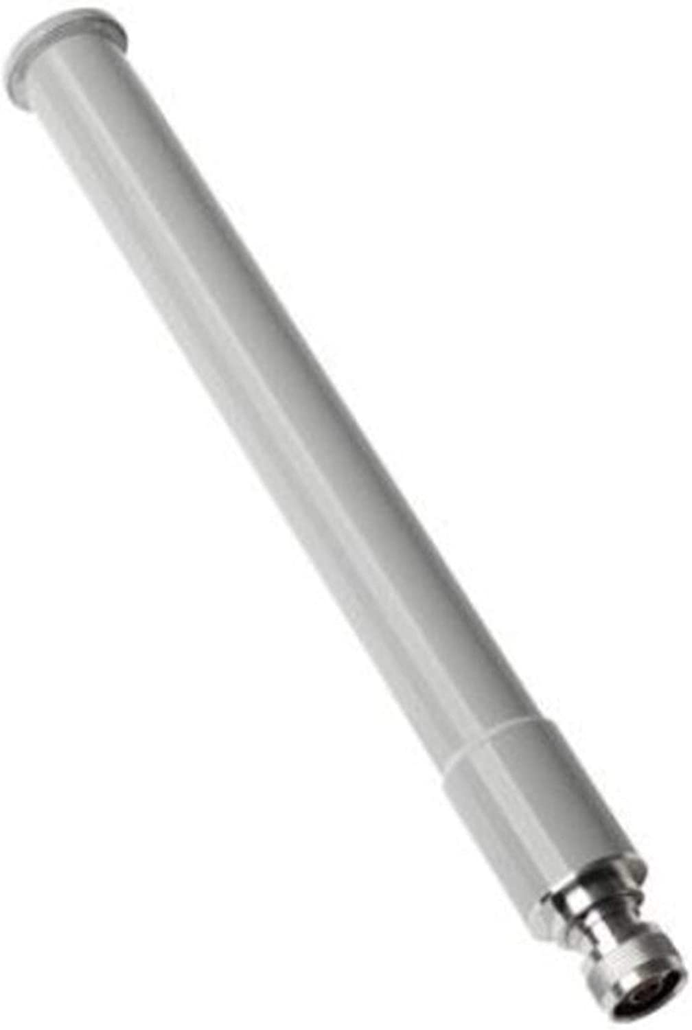 Cisco Aironet Dual-Band Omnidirectional Wi-Fi Antenna, 4 dBi (2.4 GHz)/7 dBi (5 GHz), N-Type Male Connector, Direct Mount, 1-Year Limited Hardware Warranty (AIR-ANT2547V-N=), White