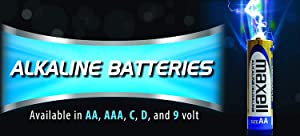 Maxell 723472 Ready-to-go Long Lasting and Reliable Alkaline Battery AAA Cell 16-Pack with High Compatibility AAA - 16 Pack