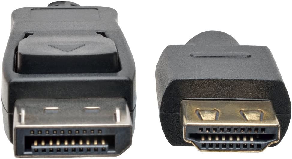 Tripp Lite DisplayPort 1.2a to HDMI Adapter Cable, Active with Gripping HDMI Plug M/M DP 4K, 10' (P582-010-HD-V2A) 10 ft.