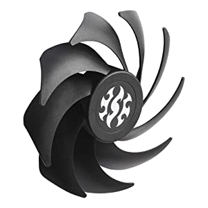XPG Vento Computer Case Fan 120mm: 23 dBA Fan Noise - 3 Pin Connector - 45.3 CFM Max Air Flow - Rifling Bearing - 120 x 120 x 25mm - 2 Yr Warranty