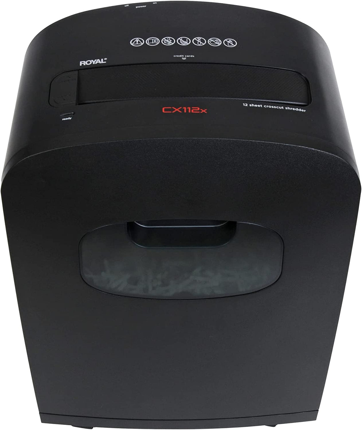 Royal 29186X CX112X 12-Sheet Crosscut Shredder. 12 Sheet