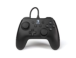 eMedia Guitar For PowerA Enhanced Wired Controller for Nintendo Switch - Wired Controller Edition Black