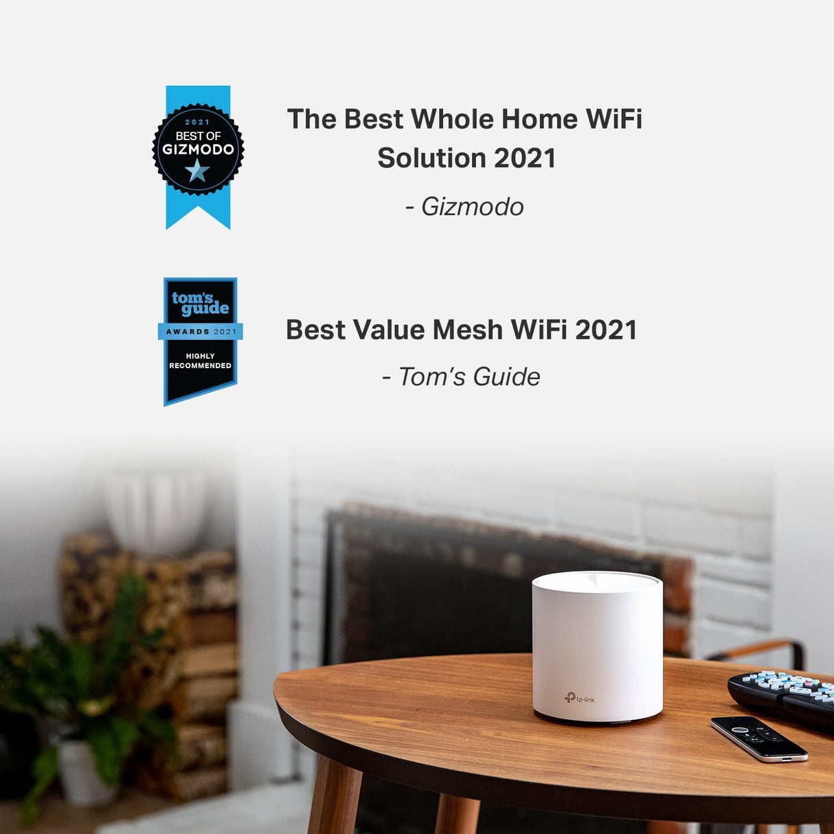 TP-Link Deco AX1800 WiFi 6 Mesh System (Deco X20) - Covers up to 5,800 Sq. Ft., Replaces Wireless Internet Routers and Extenders, 6 Ethernet Ports in total, supports Ethernet Backhaul, 3-Pack WiFi 6|AX1800 3-Pack