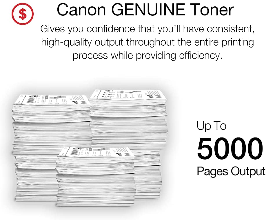 Canon Genuine Toner Cartridge 121 Black (3252C001), 1-Pack, for Canon imageCLASS D1650, D1620 Laser Printer