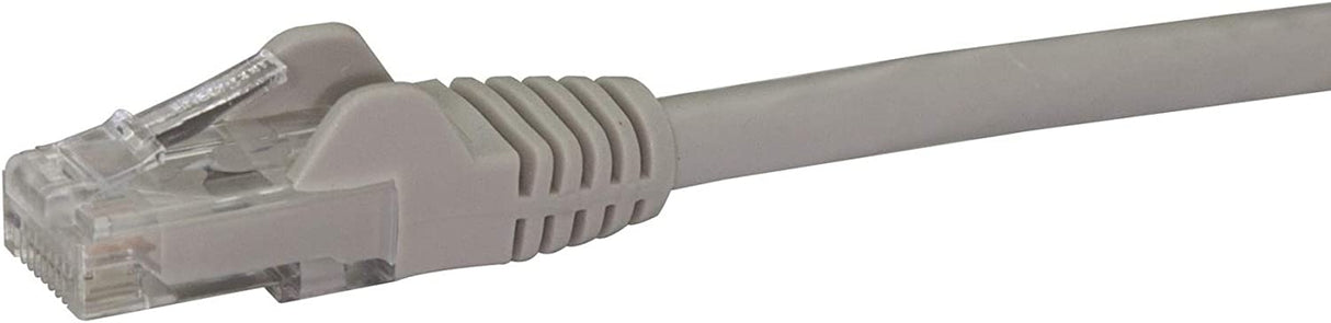 StarTech.com 100ft CAT6 Ethernet Cable - Gray CAT 6 Gigabit Ethernet Wire -650MHz 100W PoE++ RJ45 UTP Category 6 Network/Patch Cord Snagless Fluke Tested UL/TIA Certified (N6PATCH100GR) Gray 100 ft / 30 m 1 Pack
