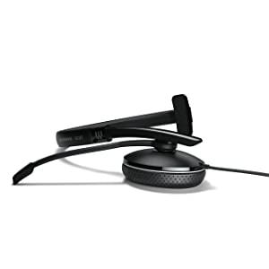 EPOS | Sennheiser Adapt 135T USB II (1000900) - Wired, Single-Sided Headset - 3.5mm Jack/USB Connectivity, MS Teams Certified - UC Optimized - Superior Sound - Enhanced Comfort - Call Control - Black