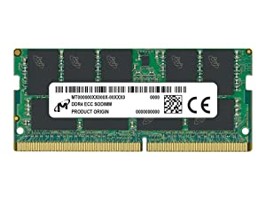 Micron technology DDR4 ECC SODIMM 16GB 2Rx8 3200