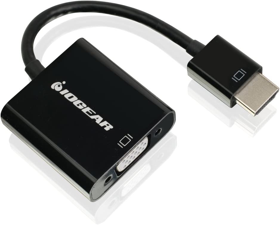 Tripp lite HDMI (M) to VGA (F) Adapter - 2 Channel Audio Via 3.5mm Stereo Output - Compatible for Desktop - Laptop - Monitor - Projector - HDTV, Chromebook, Raspberry Pi, Roku, Xbox and More - GVC311