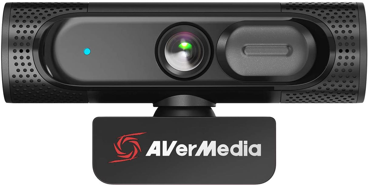 AVerMedia PW315 Webcam - 1080p HD Wide Angle Camera for Video Conferencing, Online Teaching, and Streaming