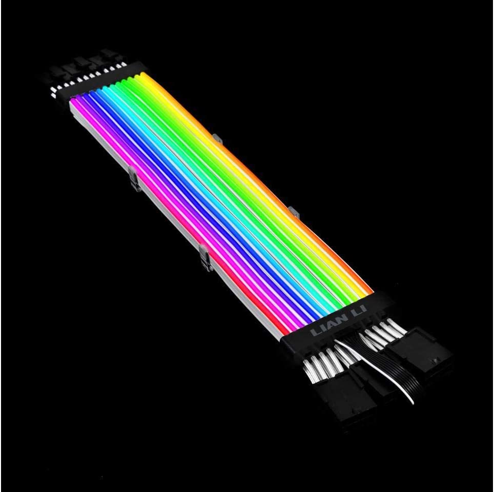 Lian Li Strimer Plus V2 Triple 8 PIN GPU RTX 30 Series Extension RGB 300mm Cable