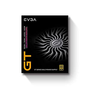 EVGA SuperNOVA 850 GT, 80 Plus Gold 850W, Fully Modular, Auto Eco Mode with FDB Fan, 7 Year Warranty, Includes Power ON Self Tester, Compact 150mm Size, Power Supply 220-GT-0850-Y1 GT 850W