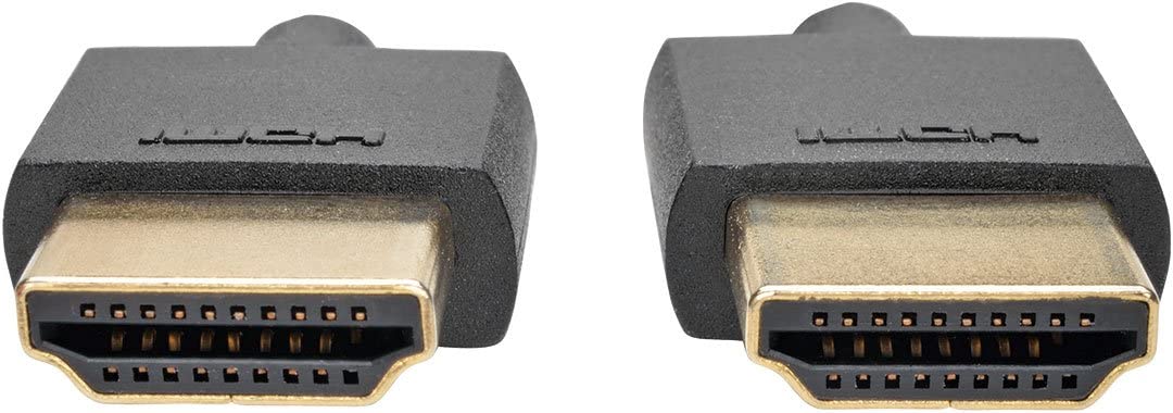 Tripp Lite Slim High-Speed HDMI Cable with Ethernet and Digital Video with Audio, UHD 4K x 2K (M/M), 3 ft. (P569-003-SLIM) 3 ft. Slim