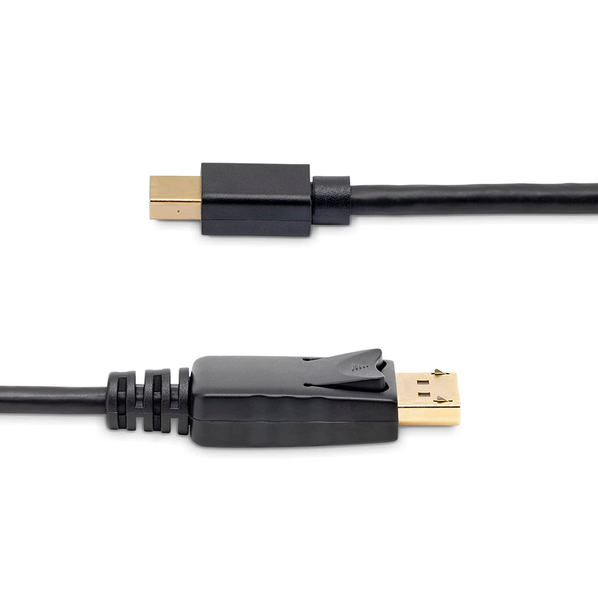 StarTech.com 6ft Mini DisplayPort to DisplayPort 1.2 Cable - 10 Pack - 4Kx2K UHD Mini DisplayPort to DisplayPort Adapter - Mini DP to DP Cable for Monitor - mDP to DP Converter Cord (MDP2DPMM610PK) 6 ft / 2 m Black 10 Pack