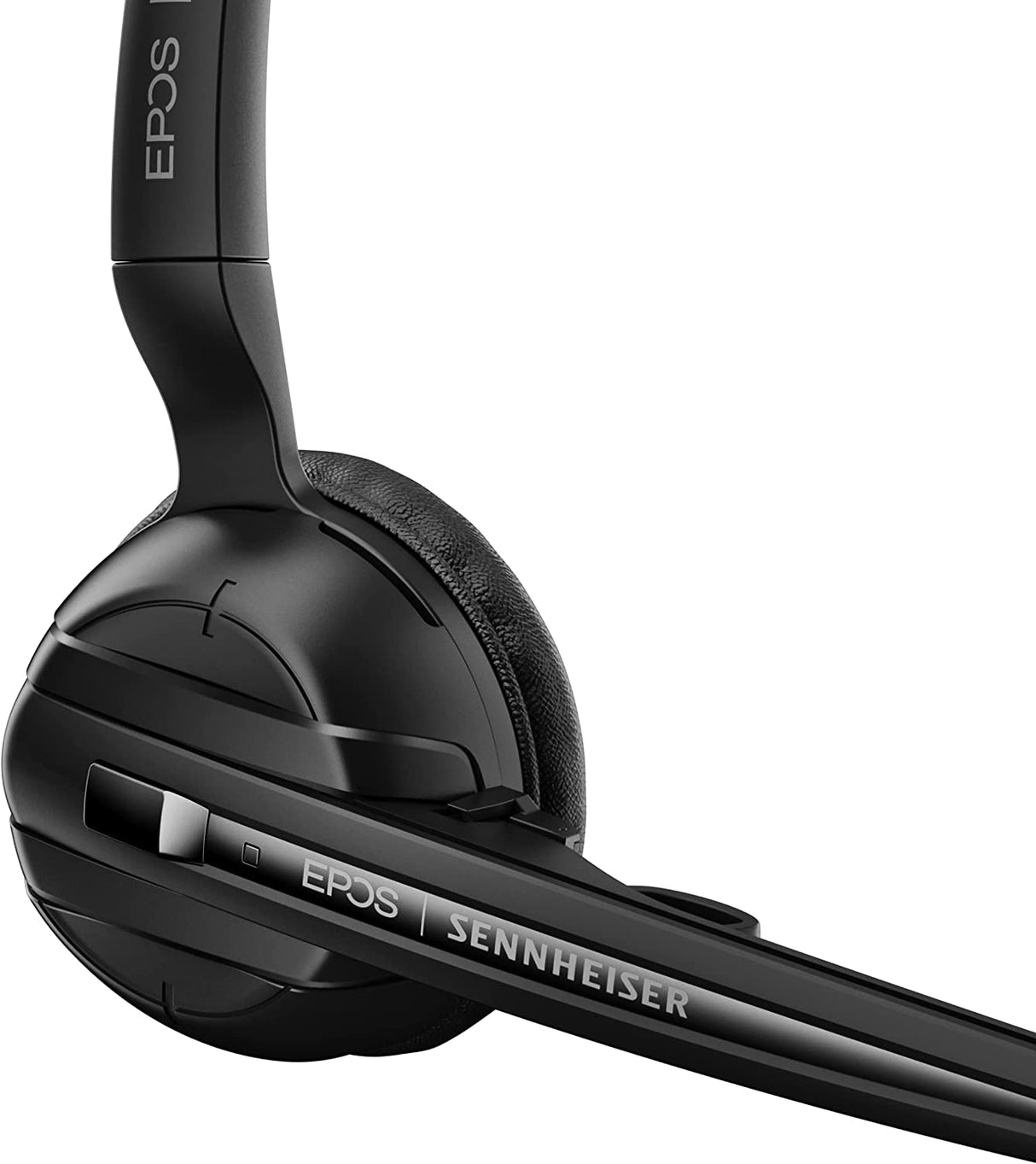 EPOS Enterprise | Sennheiser Impact D 10 USB ML II (1000999) Wireless DECT Mono Ear Convertible Headset for Direct Connection to a PC/Softphone, Black