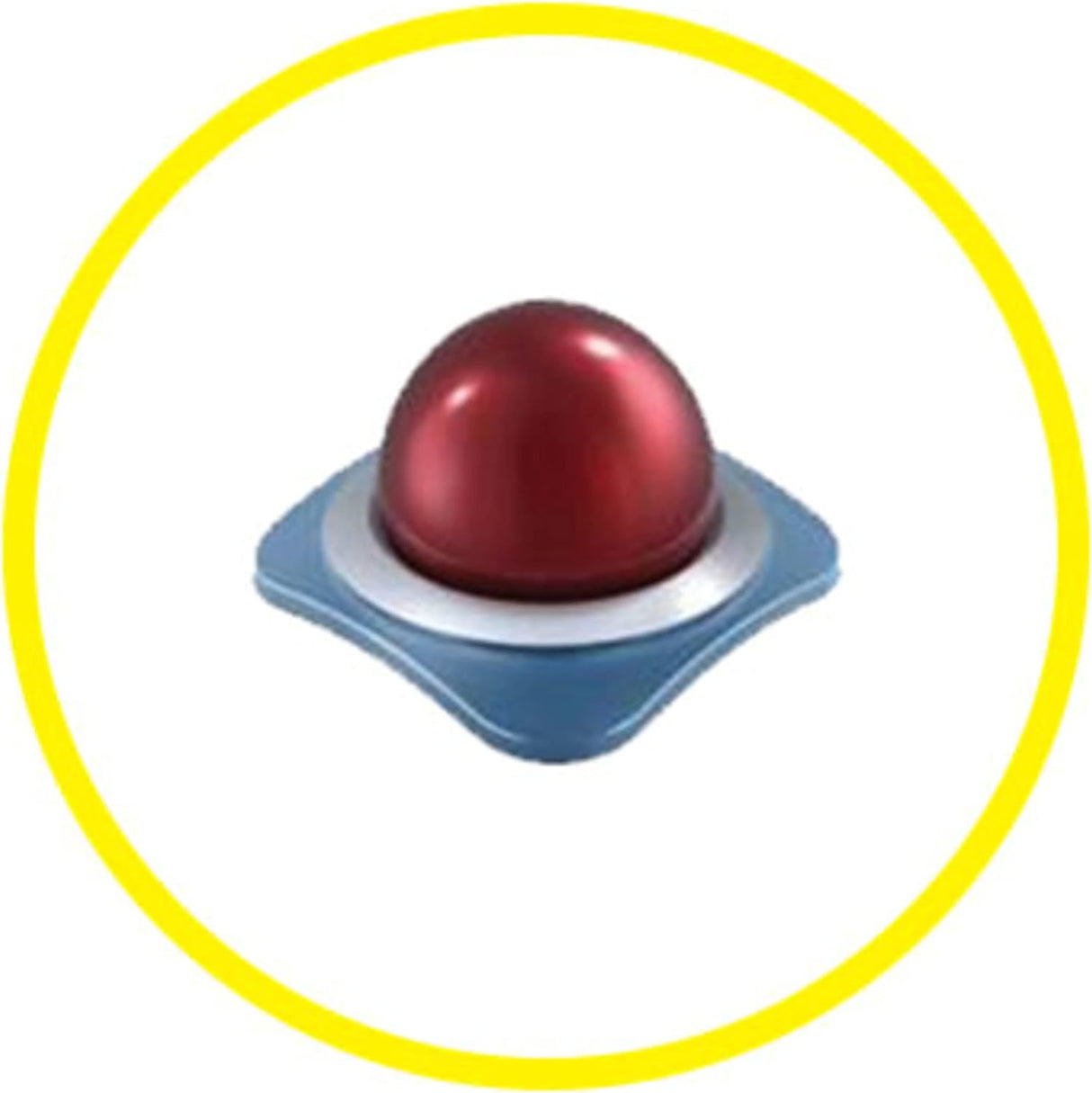 Kensington Orbit Mouse - Wired Ergonomic TrackBall Mouse for PC, Mac and Windows with Scroll Ring, Ambidextrous Design and Optical Tracking - Blue (K72337EU)