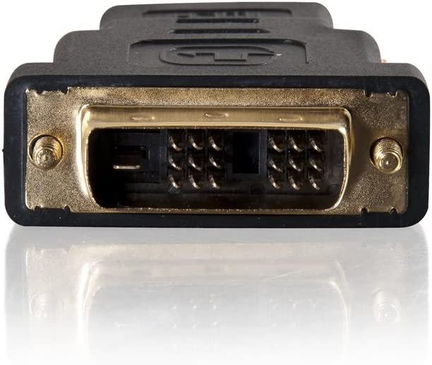 C2g/ cables to go C2G 40746 Velocity DVI-D Male to HDMI Female Inline Adapter, Black DVI Male to HDMI Female