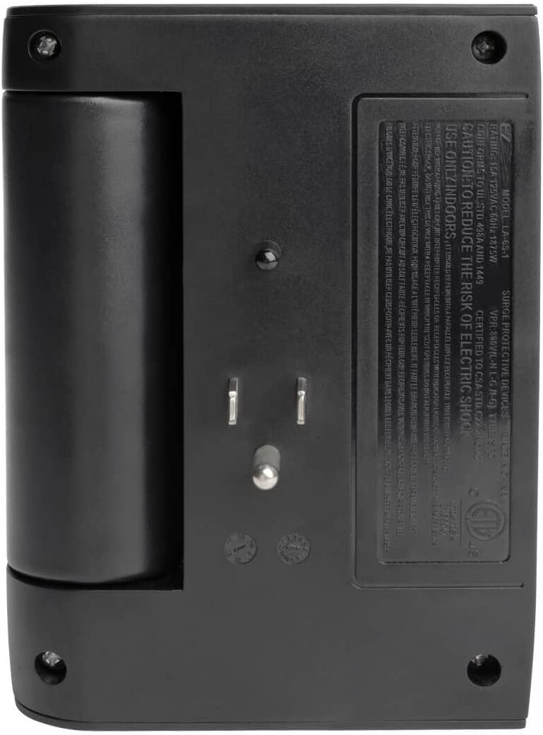 TRIPP LITE 6 Outlet Surge Protector Power Strip, 3 Rotatable Outlets, Wall Tap/Direct Plug in, 1080 Joules, 2 USB Charging Ports, Limited Warranty & $20, 000 Insurance (SWIVEL6USB)