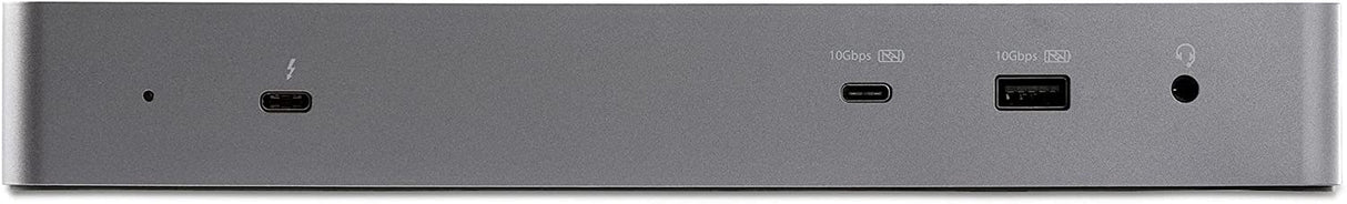 StarTech.com Thunderbolt 3 Dock w/ USB-C Host Compatibility - Dual 4K 60Hz DisplayPort 1.4 or Dual HDMI 2.0 Monitors - Single 8K - TB3/USB-C Laptop Docking Station - 96W PD, 5xUSB 10Gbps (TB3CDK2DH) 96W | DP 1.4