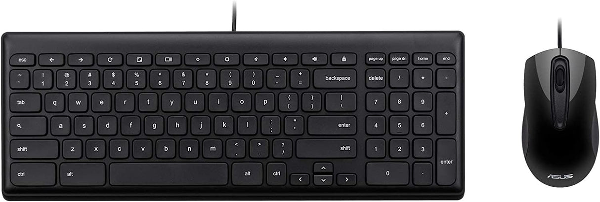 ASUS Chrome OS USB Keyboard and Optical Mouse Combo