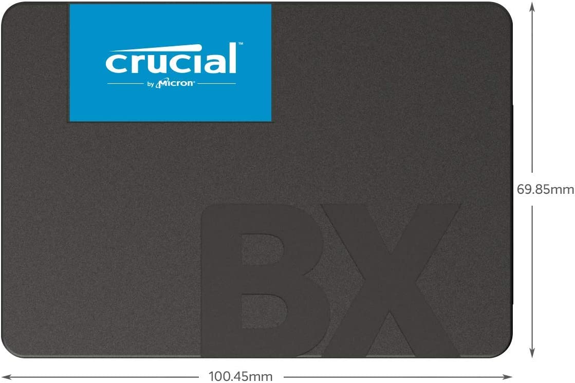 Crucial BX500 240GB 3D NAND SATA 2.5-Inch Internal SSD, up to 540MB/s - CT240BX500SSD1 240GB Standard Packaging