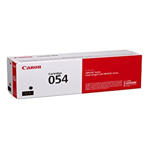 Canon Genuine Toner, Cartridge 054 Black (3024C001) 1 Pack, for Canon Color imageCLASS MF641Cdw, MF642Cdw, MF644Cdw, LBP622Cdw Laser Printers Black Toner
