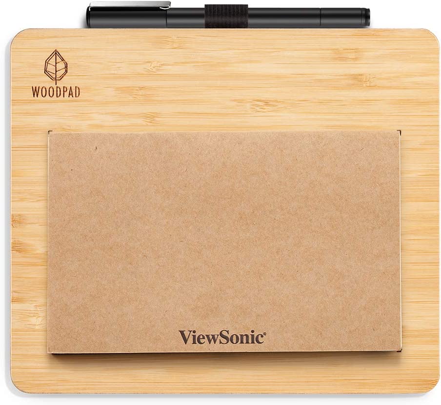 ViewSonic ID0730 7.5 Inch Portable Digital Writing Pen Pad with Battery Free Ink Pen for Sketching, Drawing, Graphic Design, Remote Teaching, Distance Learning Supports Windows, Mac, Android