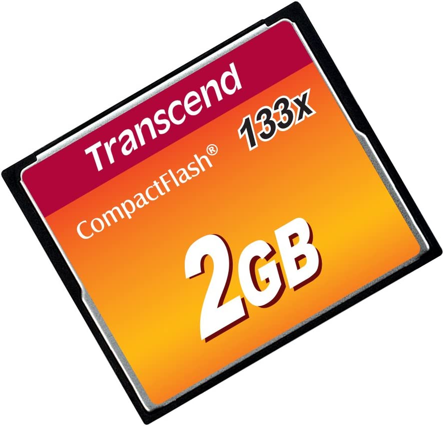 Transcend 2 GB 133x CompactFlash Memory Card TS2GCF133